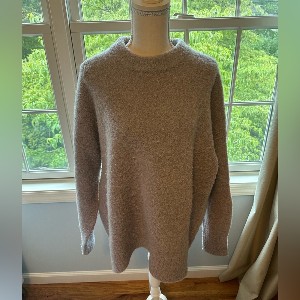 Jenny Kayne Oversized Wool Sweater purple size Large